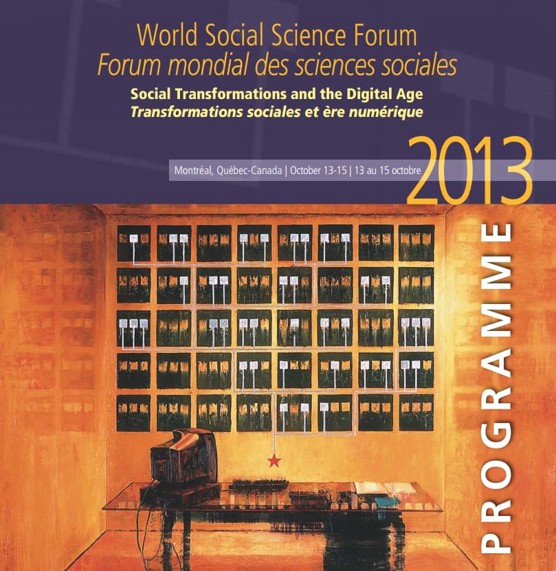 World Social Science Forum in 2013
