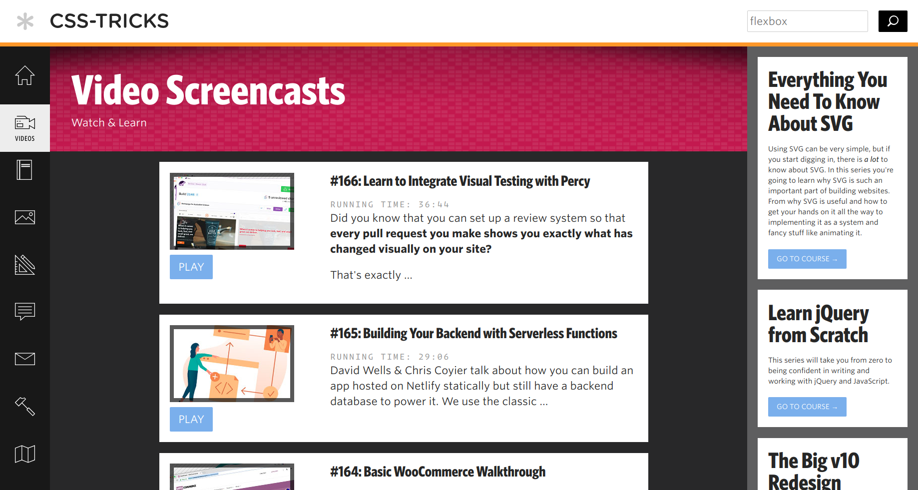 CSS Tricks screenshot