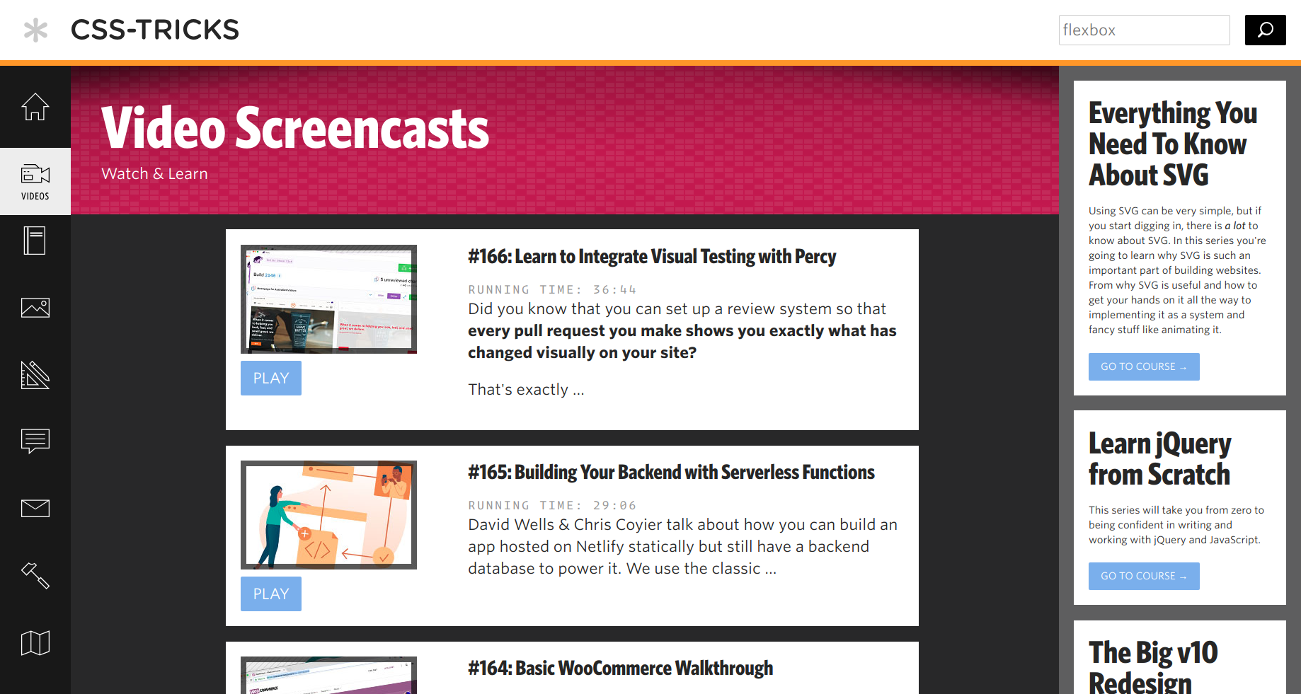 CSS Tricks screenshot 