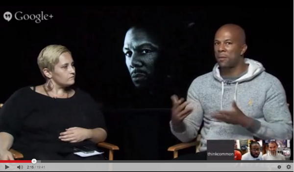 HangoutsOnAir ShowcaseApp - Common's new album promotion