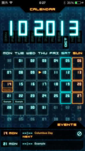 Flashback - Sci-Fi Style Calendar 2