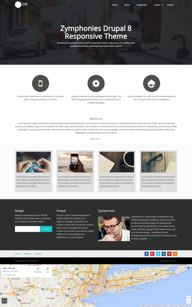the best responsive Drupal themes