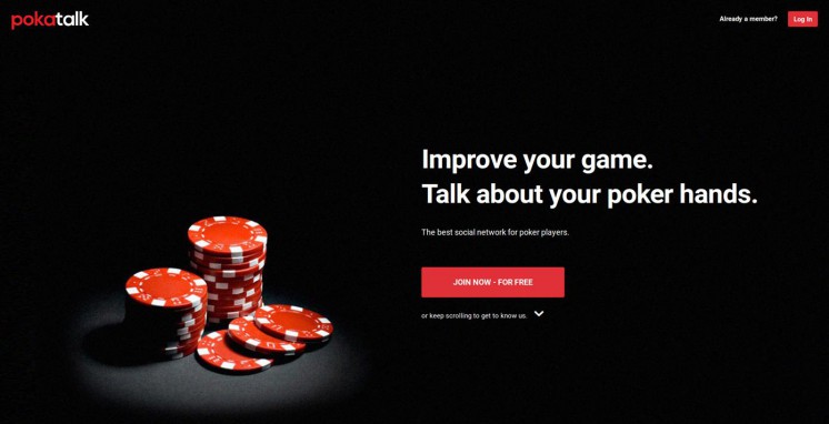  a social network for professional poker players