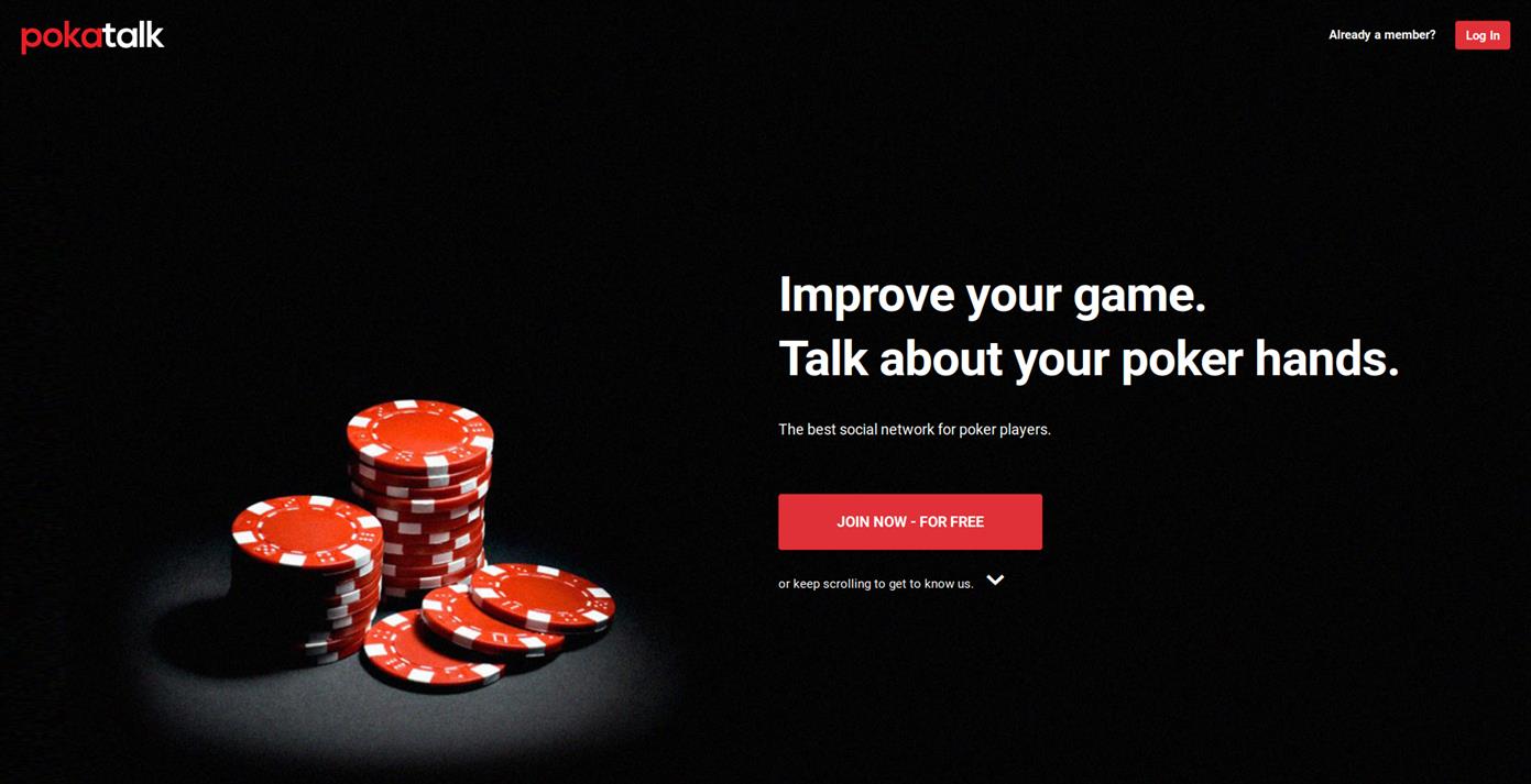 PokaTalk A Social Network For Professional Poker Players