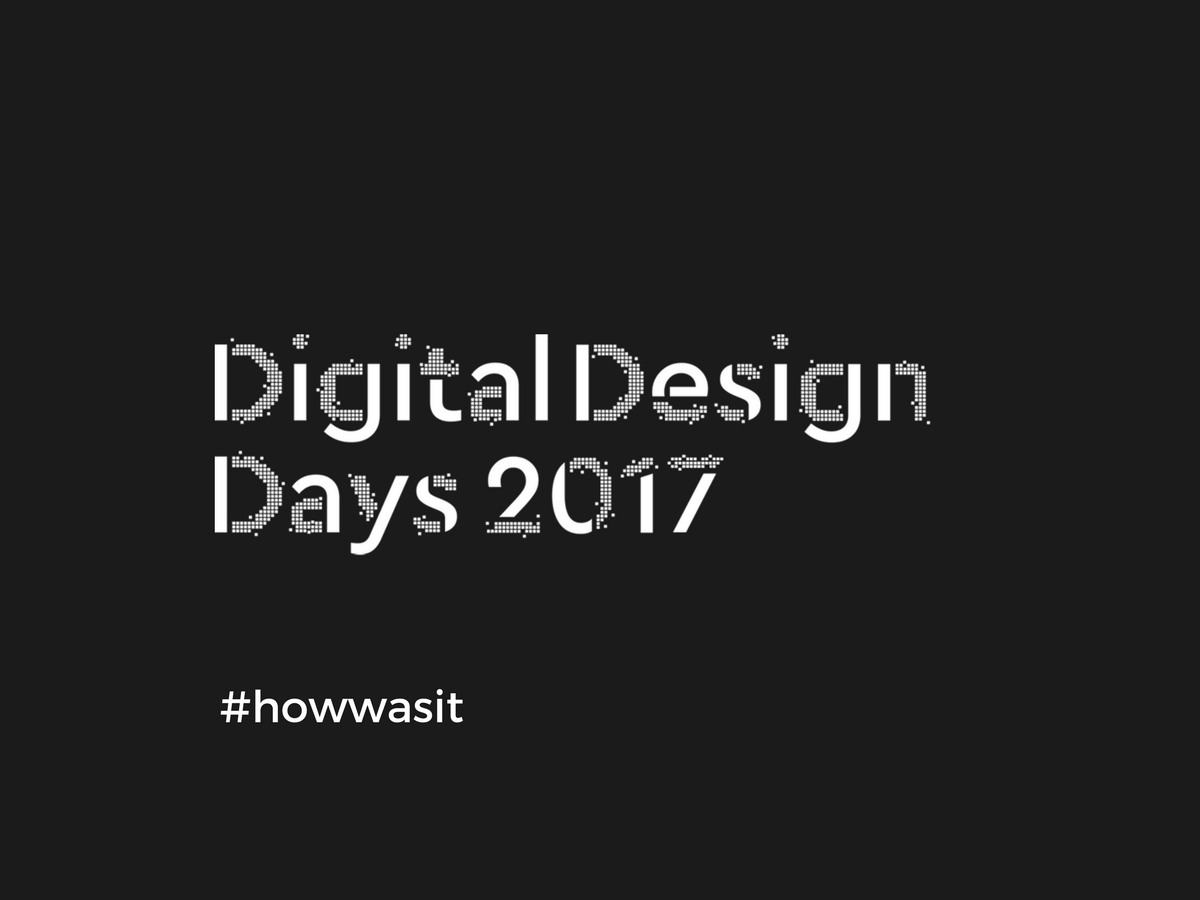 Digital Design Days Milano 2017