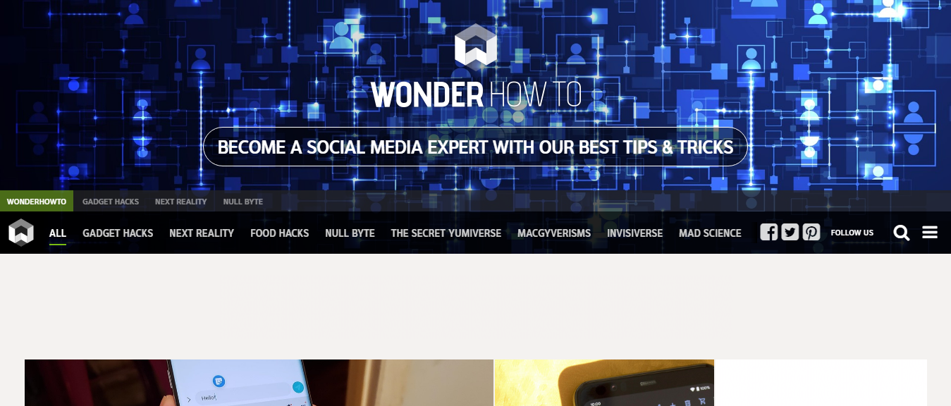 WonderHowTo knowledge site 