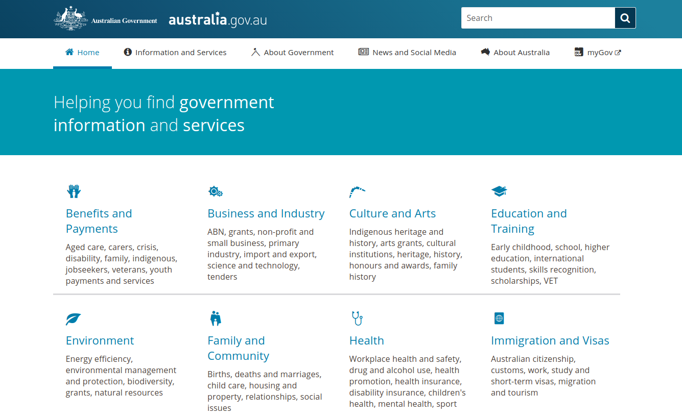 Drupal CMS for government websites 