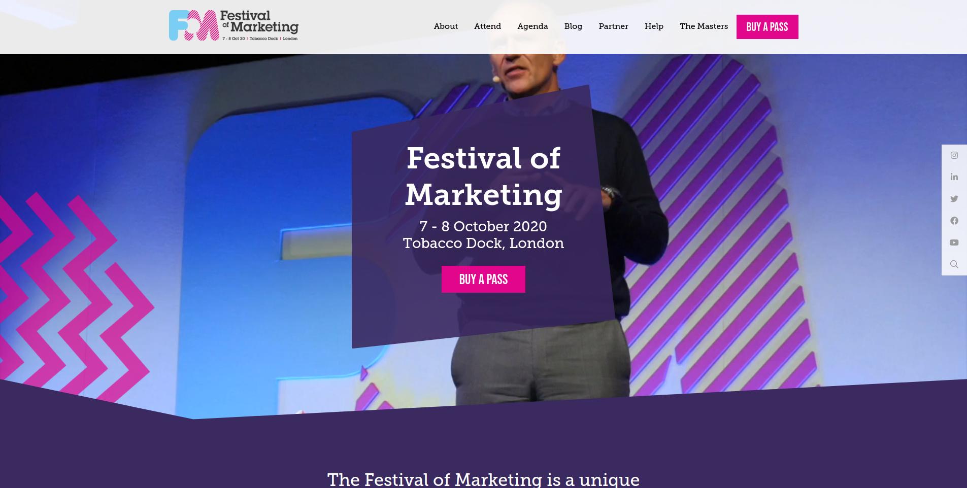 Best UK con Festival of marketing