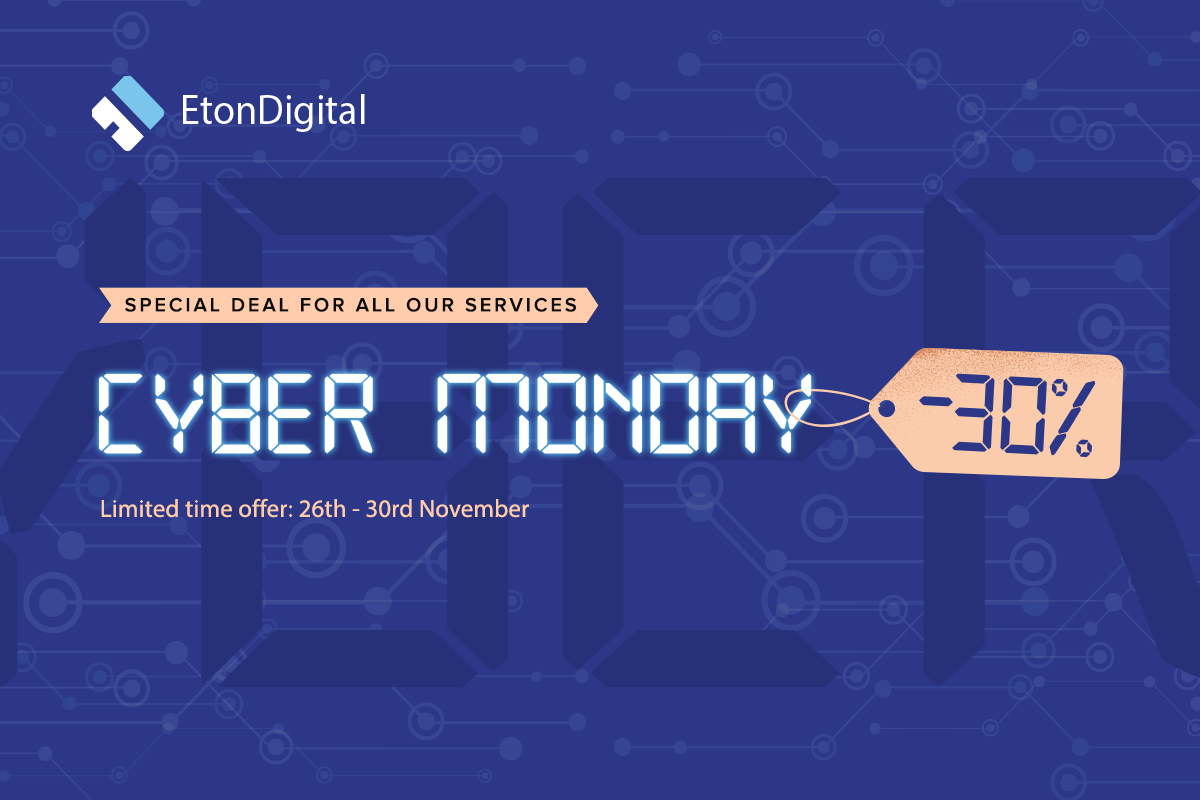 Cyber Monday Week Special Offer