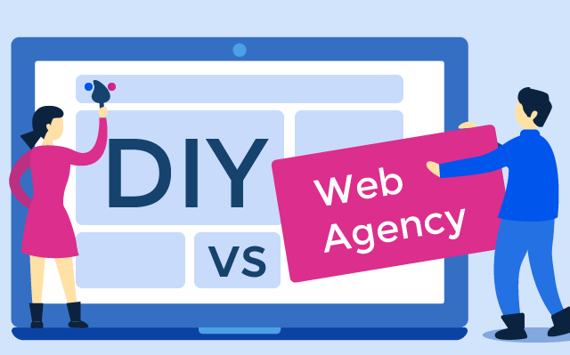 DIY vs web agency