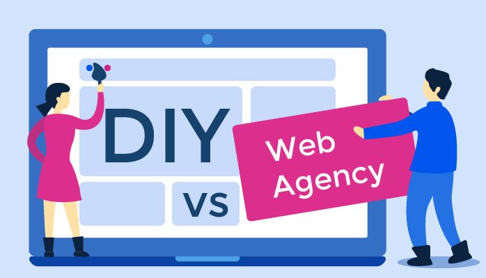 DIY vs web agency