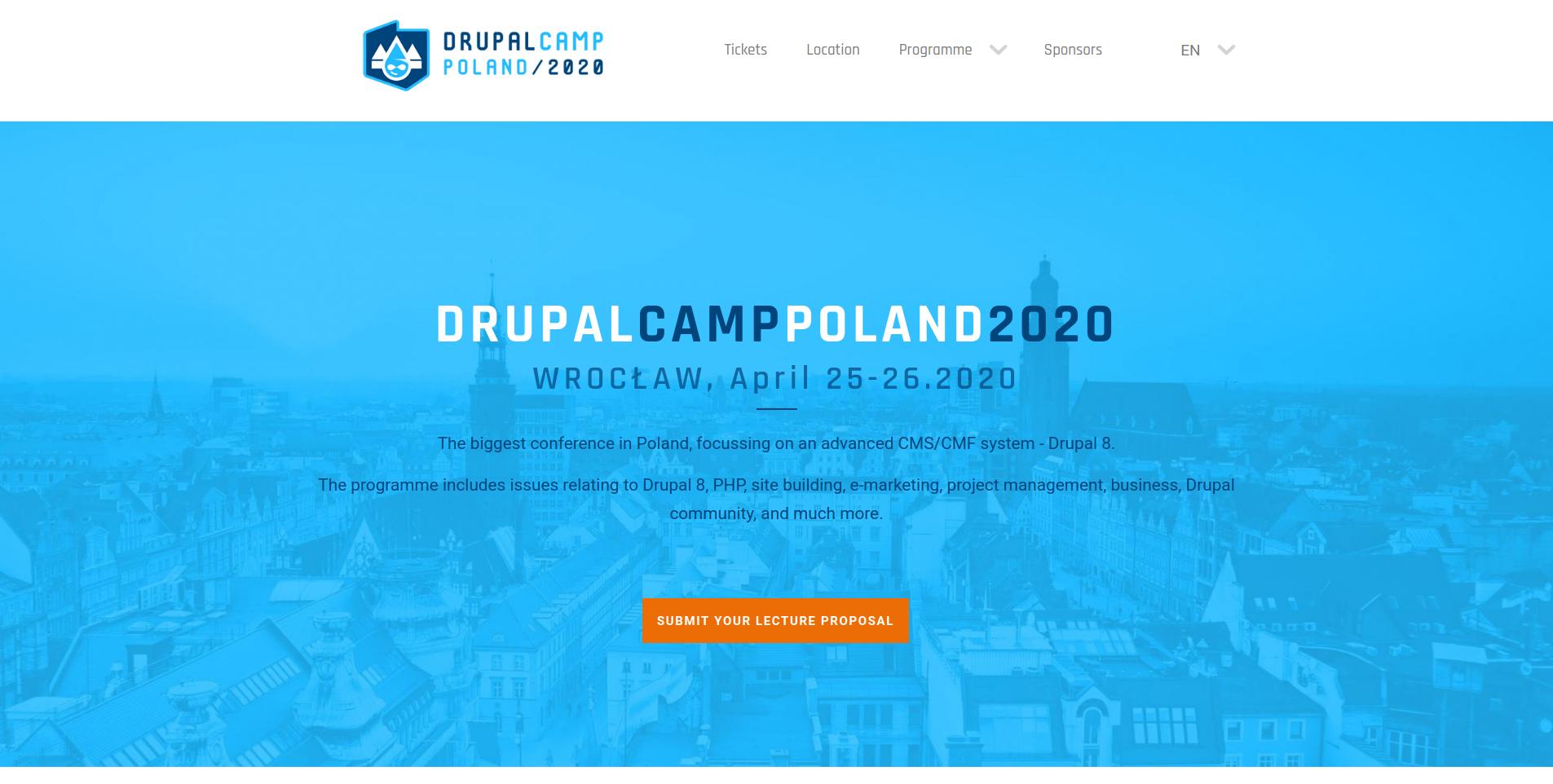 Drupal conference 2020