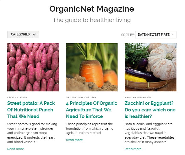 organicnet magazine