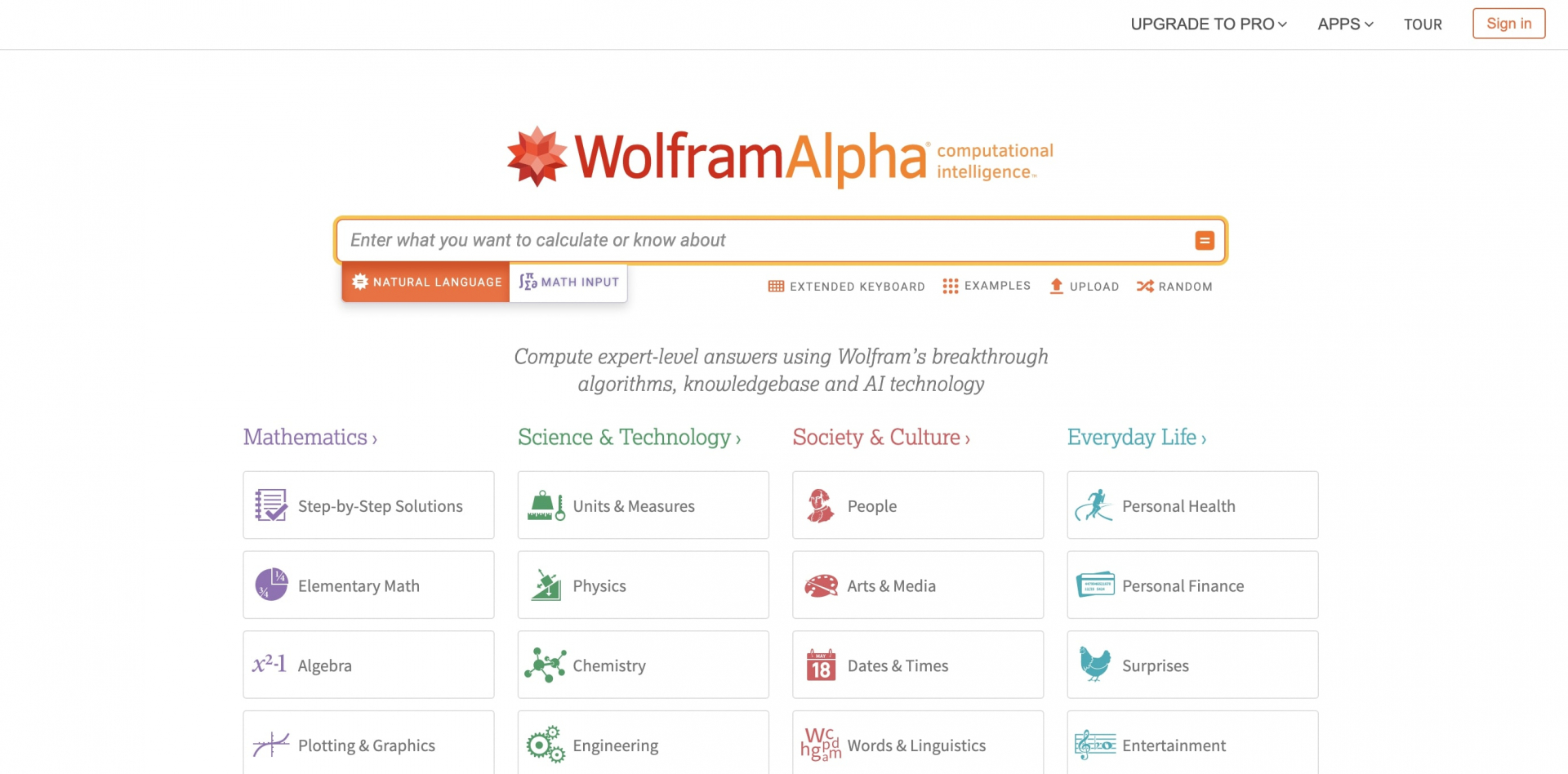 Wolfram Alpha: A Computational Knowledge Engine
