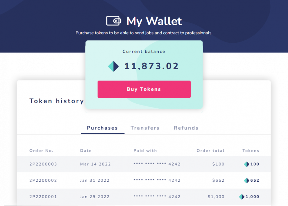 Digital wallet feature