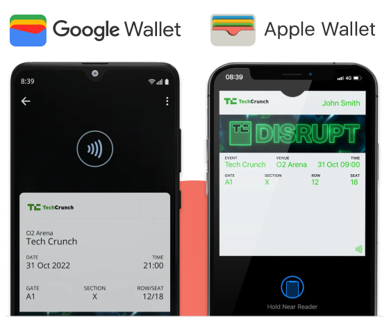 Apple Wallet and Google Wallet
